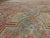 Persian Antique Kerman Handmade Persian Wool Light Blue, Beige & Coral Rug For Sale - Image 3 of 10