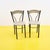 Metal Straw-Seated Metal Chairs, Set of 2 For Sale - Image 7 of 7