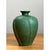 Green Vintage Geometric Green Ceramic Vase For Sale - Image 8 of 12