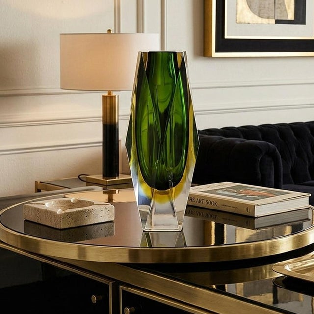 Mid-Century Modern Italian Vase by Flavio Poli for Seguso, 1960s For Sale - Image 3 of 8