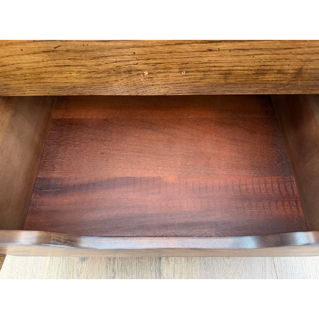 1970s Henredon “Scene One” Campaign Style Oak Armoires For Sale - Image 11 of 18