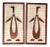 Stylized Wood Penguins on Perforated Hardboard For Sale