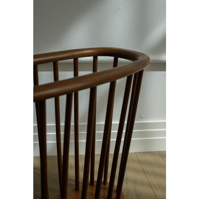Mid Century Modern Walnut Magazine Rack by Arthur Umanoff For Sale - Image 10 of 13