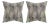 Stereo Stone 22x22 Pillow, A Pair For Sale