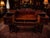 19th Century William IV Mahogany Twin Pedestal Sideboard with Carved Back, England, 1837 For Sale - Image 5 of 17