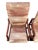 Campaign Henredon Campaign Oak Pair Armchairs For Sale - Image 3 of 13