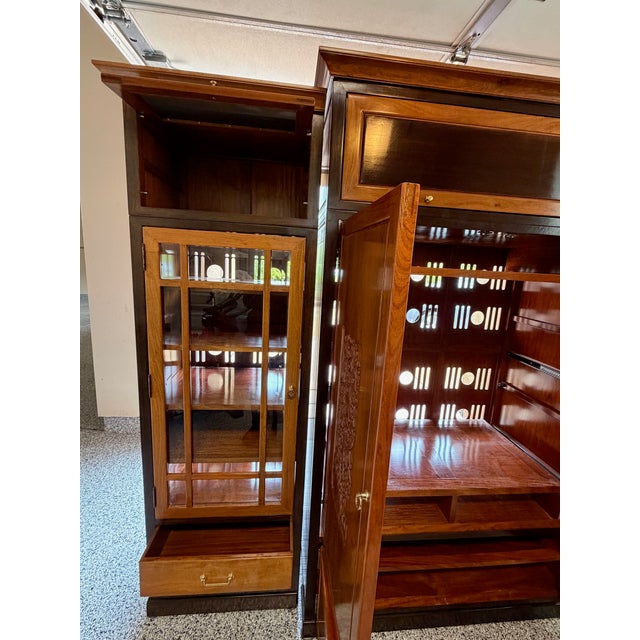 We want to sell our 6 piece Rosewood Entertainment centre. Suggested Price $ 3500. This is a custom ordered piece based on...