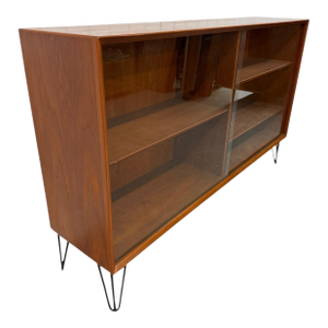 Mid-Century Danish Modern Display Case - Refinished!