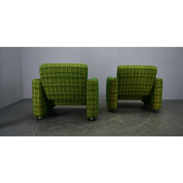 Mid-Century Modern Armchairs, Italy, 1970s, Set of 2 For Sale - Image 10 of 18