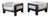 Vintage Attributed to Tobia Scarpa for Knoll 'Bastiano' Attributed Chairs - A Pair For Sale