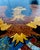 American Vintage Couroc of Monterey Patriotic Eagle & Shield Inlaid Serving Tray For Sale - Image 3 of 9