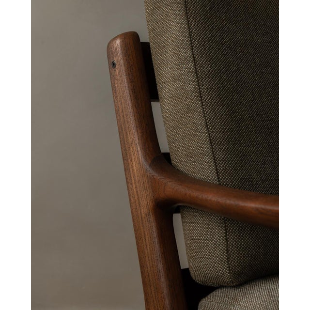 Vintage Danish Senator 2-Seater Sofa with Teak Frame by Ole Wanscher for Cado, 1960s For Sale - Image 14 of 18