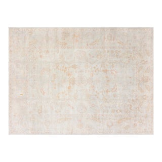 Antique Turkish Oushak Rug For Sale