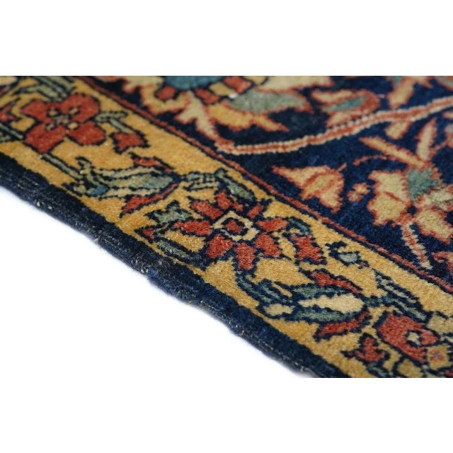 Late 18th Century Late 18th Century Antique Farahan Sarouk Rug 4'7'' x 6'8'' For Sale - Image 5 of 10