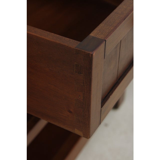 Cherry 2 Drawer 2 Door Media Tv Hall Credenza For Sale In Philadelphia - Image 6 of 13