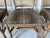 Brown Vintage McGuire-Style Organic Rattan & Leather Dining Chairs – Set of 4 For Sale - Image 8 of 12