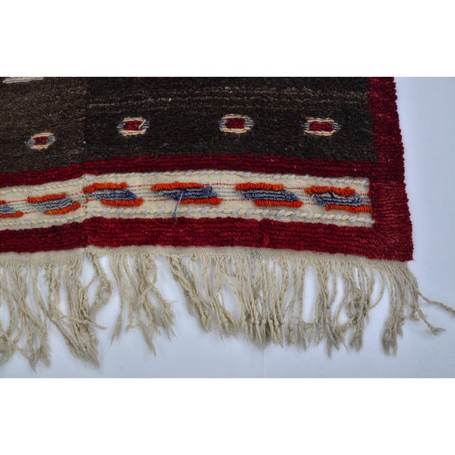 Antique Vintage Turkish Rug For Sale - Image 9 of 10