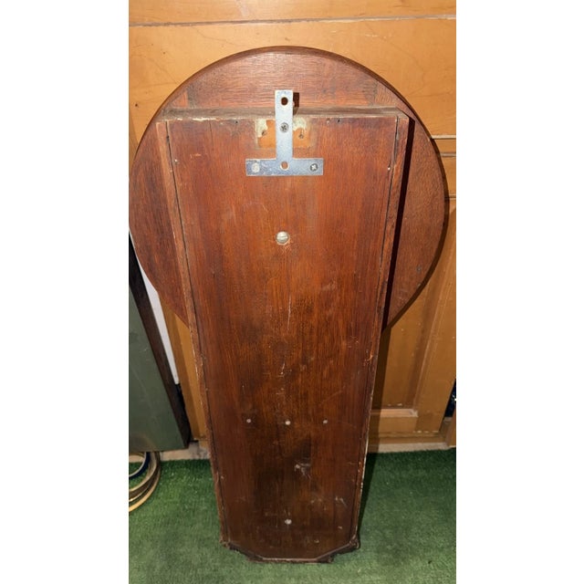 Eastman Clock Co Boston, Antique Weight Driven Regulator Wall Clock For Sale In Los Angeles - Image 6 of 15