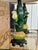 2000 - 2009 Sculptural Parrot Table Lamps With New Linen Shades - a Pair For Sale - Image 5 of 12