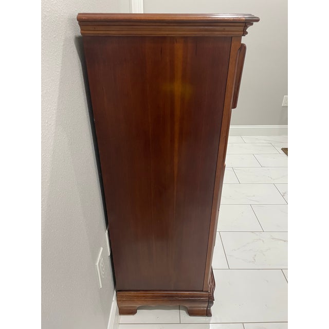 Universal Furniture Cherry Traditional Style 36" Chest of Drawers, Attributed For Sale In Orlando - Image 6 of 6