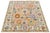 Contemporary Hand-Knotted Oushak Style Wool Rug in Soft Peach, Lavender & Ochre For Sale - Image 10 of 12