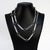 Christofle Signed Modern Christofle 38" Sterling Silver Rope Length Link Necklace For Sale - Image 4 of 15