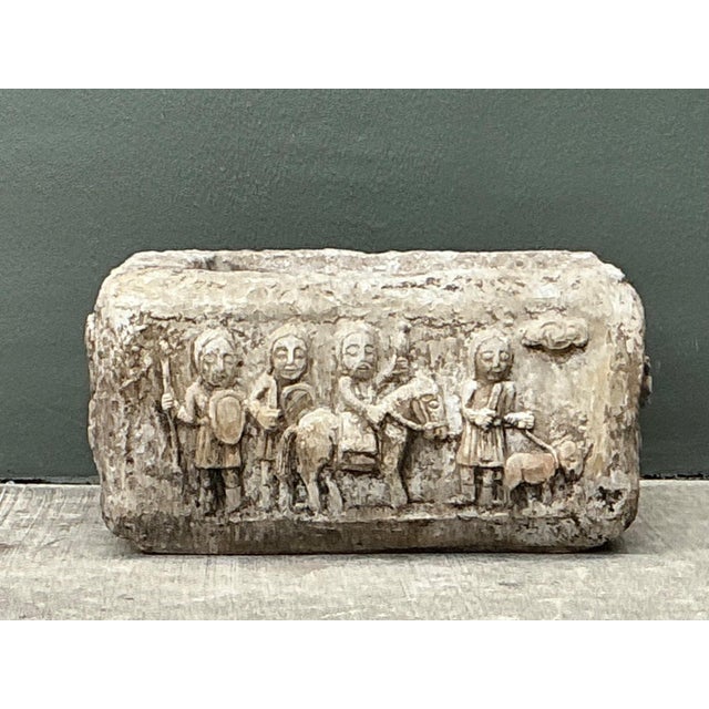 Vintage Cement Over Fiberglass Figural Planter For Sale - Image 17 of 17