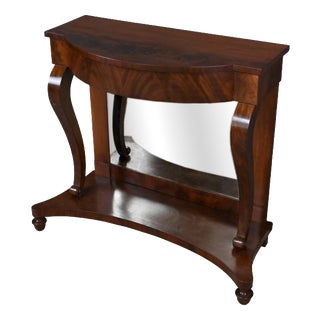 Early 19th Century Restoration Mahogany Console Table For Sale
