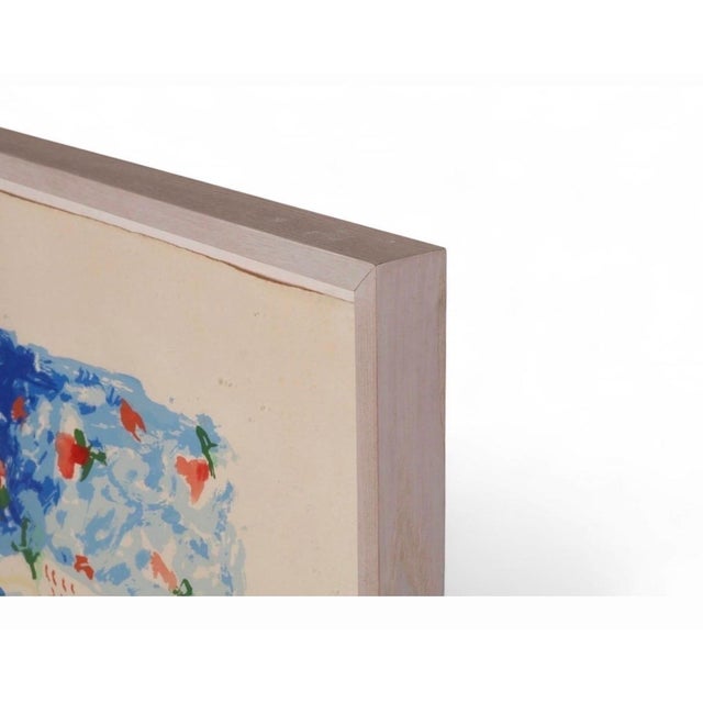 Robert Zakanitch, Huge Post Minimalist Pattern and Decoration Abstract Lithograph Robert Zakanitch, 1978 For Sale In Miami - Image 6 of 15