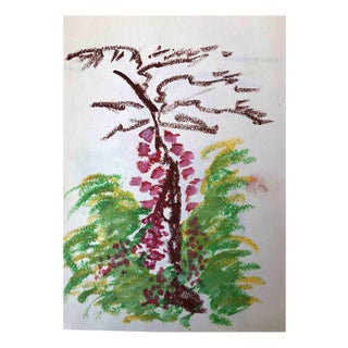 Alfredo Pizzi, Composition 1, Pastel Drawing, 2025 For Sale