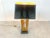 Black Mid-Century Brass Leaf Table Lamp, 1970s For Sale - Image 8 of 12