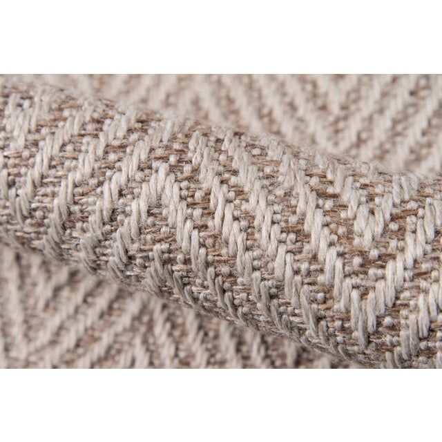 Erin Gates Erin Gates by Momeni Downeast Wells Natural Machine Made Polypropylene Runner 2' X 10' For Sale - Image 4 of 8