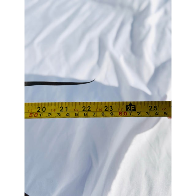 Brass Vintage Bovano of Cheshire Metal Flower Sculpture, Enamel & Brass Mid-Century Modern For Sale - Image 8 of 11