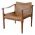 Douglas Heaslett Brown Saltman Safari Sling Lounge Chair For Sale