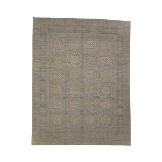 Antique Look Turkish Oushak Rug 9'4" x 12' For Sale