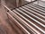 Metal Eastern King Size Room & Board Stainless Steel Parsons Bed Frame For Sale - Image 7 of 12