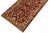 1990s Floral Ziegler 1990's Red/Blue Wool Runner Rug- 2'5'' X 11'8'' For Sale - Image 5 of 9