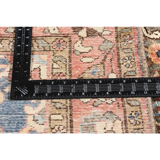 Textile Vintage Persian Assadabad Hamadan Rug - 05'00 X 09'06 For Sale - Image 7 of 10