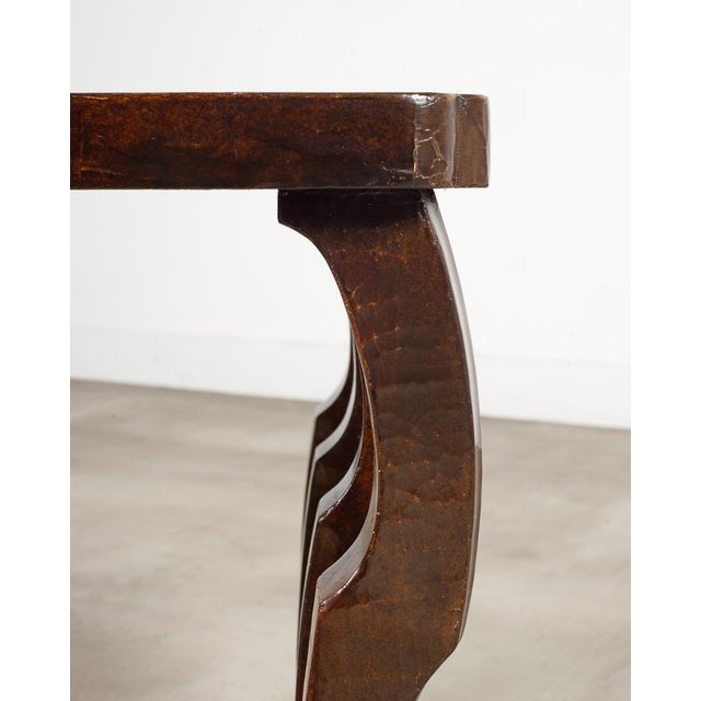 John Dickinson for Randolph and Hein Attributed Console Table For Sale - Image 12 of 18