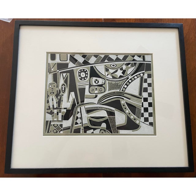 "Nick Carter" 1947 by Steve Wheeler. Tempura and ink on paper. 8" x 10 1/2" Art Gallery Framed with museum glass 17 5/8" x...