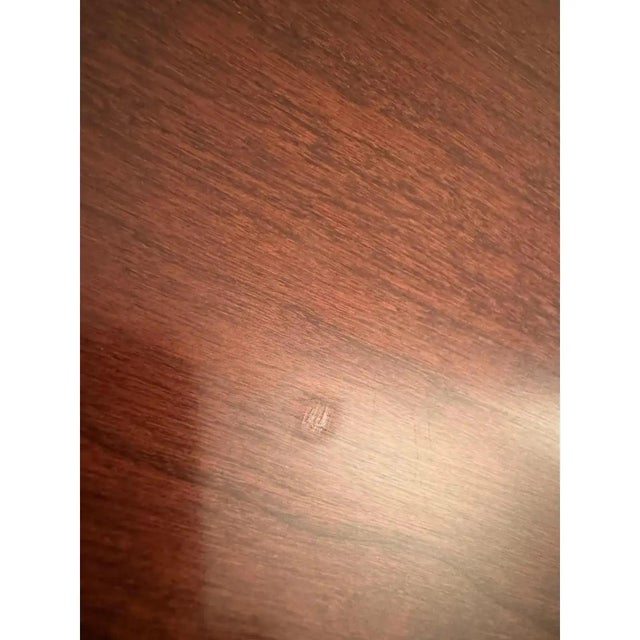 Vintage Ethan Allen Medallion Cherry Wood Tall Chest of Drawers For Sale - Image 16 of 18