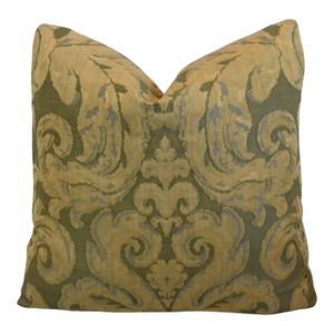 Scalamandre Old World Weavers Gold Feather/Down Pillow