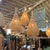 Wood Bamboo Fish Basket Pendant Light Small For Sale - Image 7 of 8