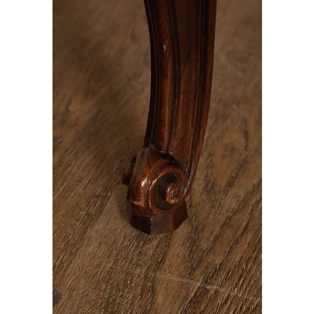 Henredon French Louis XV Style Oak Expanding Coffee Table For Sale - Image 10 of 18