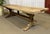 Wood Antique Monastery Table in Raw Oak, 1800s For Sale - Image 7 of 18