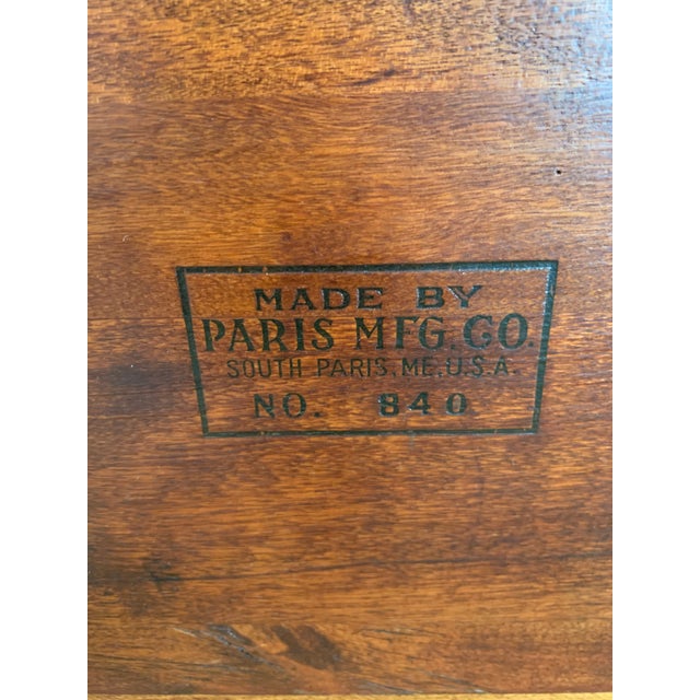 Solid Oak Early 20th Century Children's Rolltop Desk Made by Paris Mfg