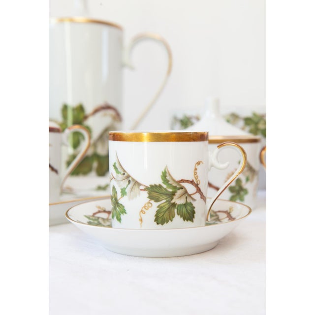 Swedish Porcelain Coffee Set from Hackefors, 1970s, Set of 29 For Sale - Image 3 of 8