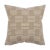 Decorative pillow; knife edge; hidden zipper closure; 90/10 feather/down insert Dry Clean