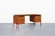 1960s Danish Modern Floating Top Teak Executive Desk by g.v. Mobler For Sale - Image 5 of 14
