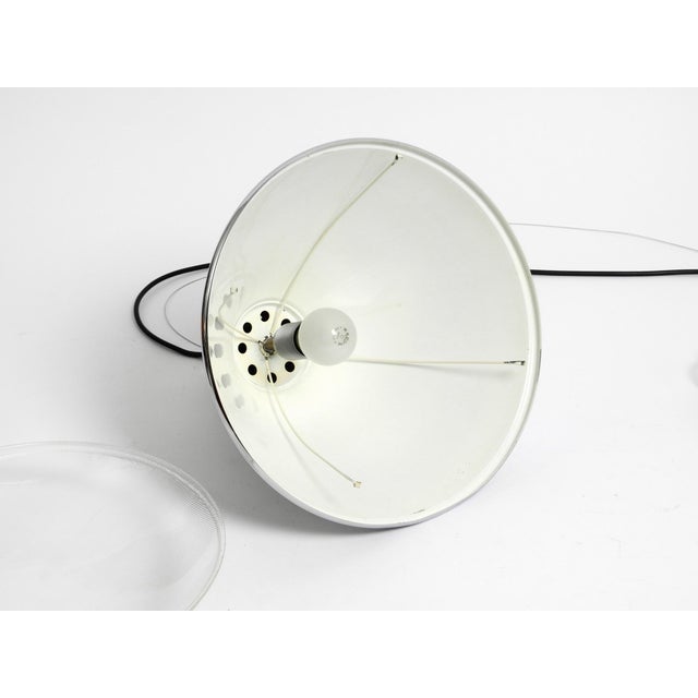 Large Pendant Lamp Headlight in Chrome-Plated Sheet Steel by Ingo Maurer, 1960s For Sale - Image 9 of 18